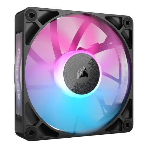Corsair iCUE LINK RX120 RGB 120mm PWM Case Fan, 8 ARGB LEDs, Magnetic Dome Bearing, 2100 RPM, Black, Single Fan Expansion Kit Corsair iCUE LINK RX120 RGB 120mm PWM Case Fan, 8 ARGB LEDs, Magnetic Dome Bearing, 2100 RPM, Black, Single Fan Expansion Kit